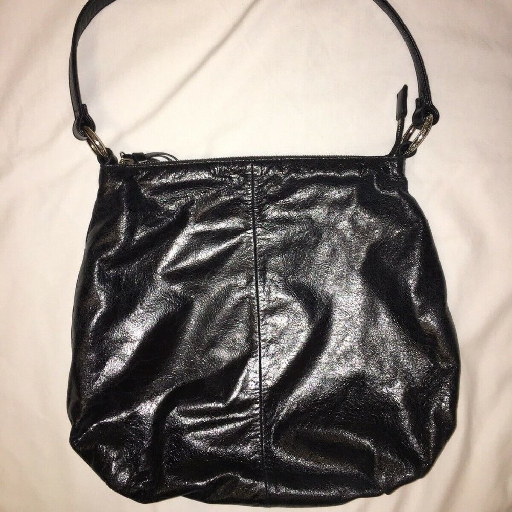 HOBO Handbag SHOULDER - Black Leather VERY NICE!